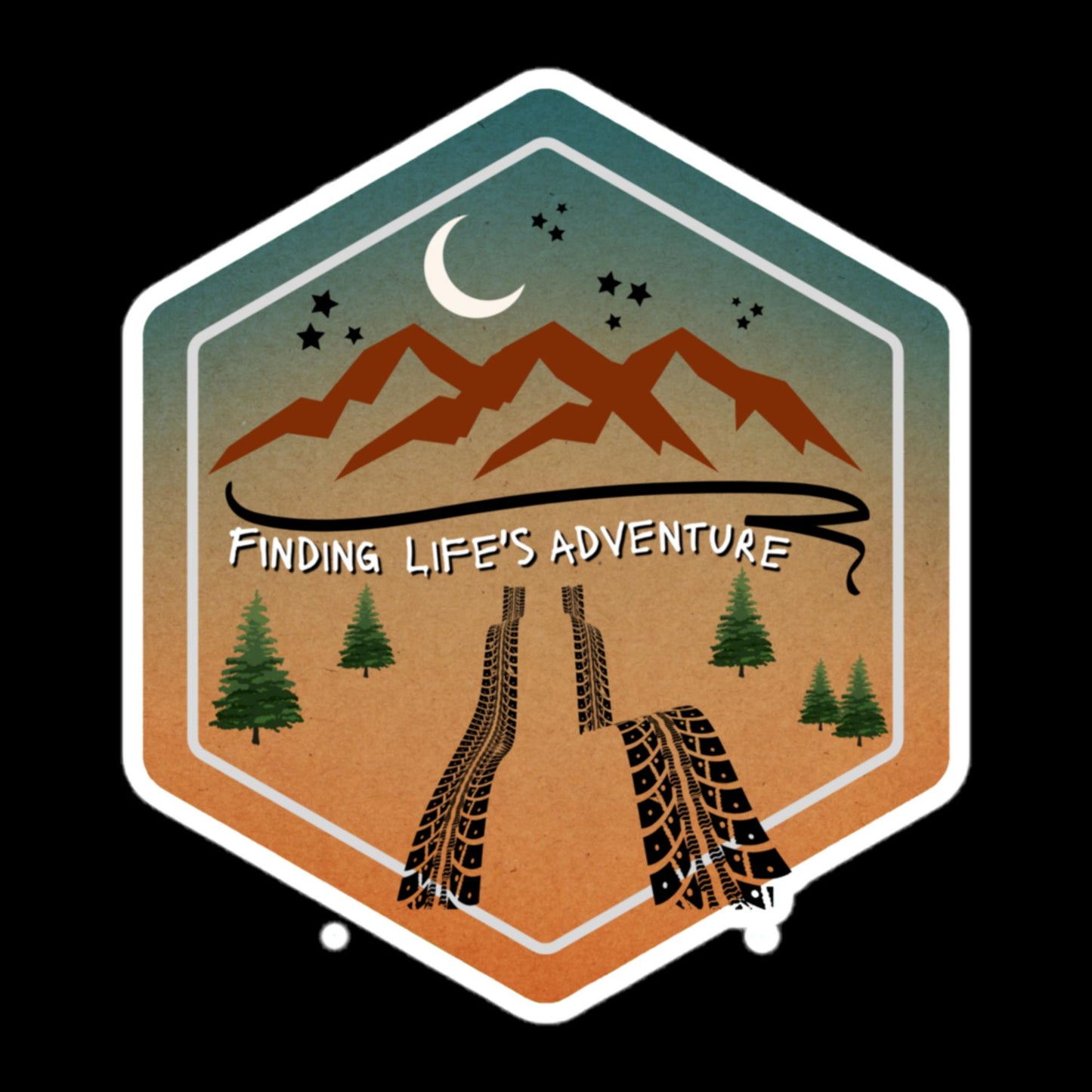Finding Life's Adventure Sticker!